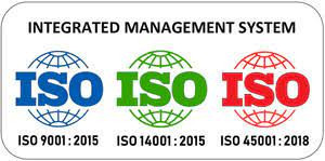 ISO 9001, ISO 45001 & ISO 14001